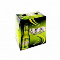 Cruzcampo Cerveza Shandy Sabor a Limón - (6 Unidades) - 150cl