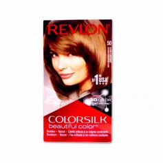 Revlon Tinte Colorsilk 50 Castaño Claro Cenizo - 130ml