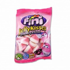 Fini Jelly Kisses Strawberry & Cream - 100g